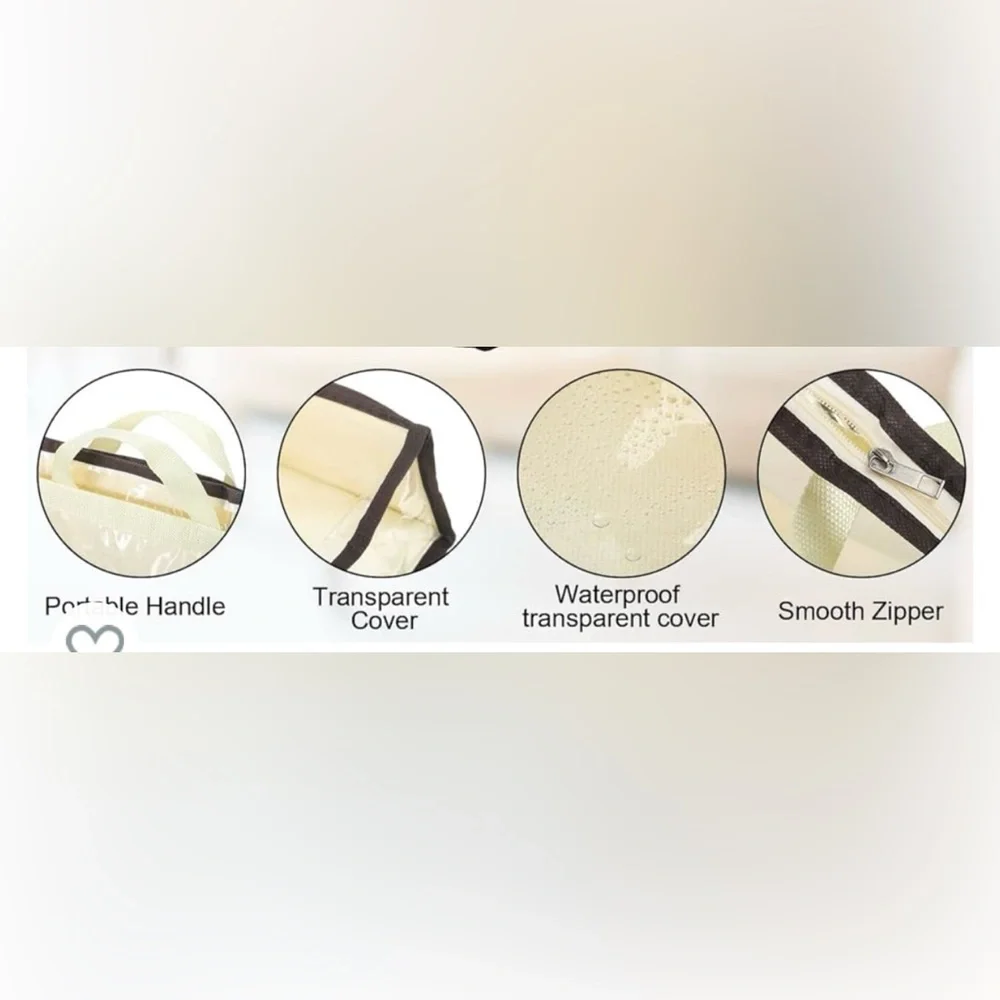 Clear Multi use/Handbag Storage Bag (Small)